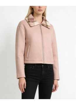 ladies suede with fur jacket26