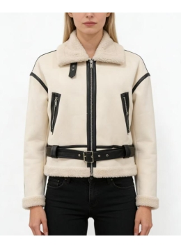 ladies suede with fur jacket26